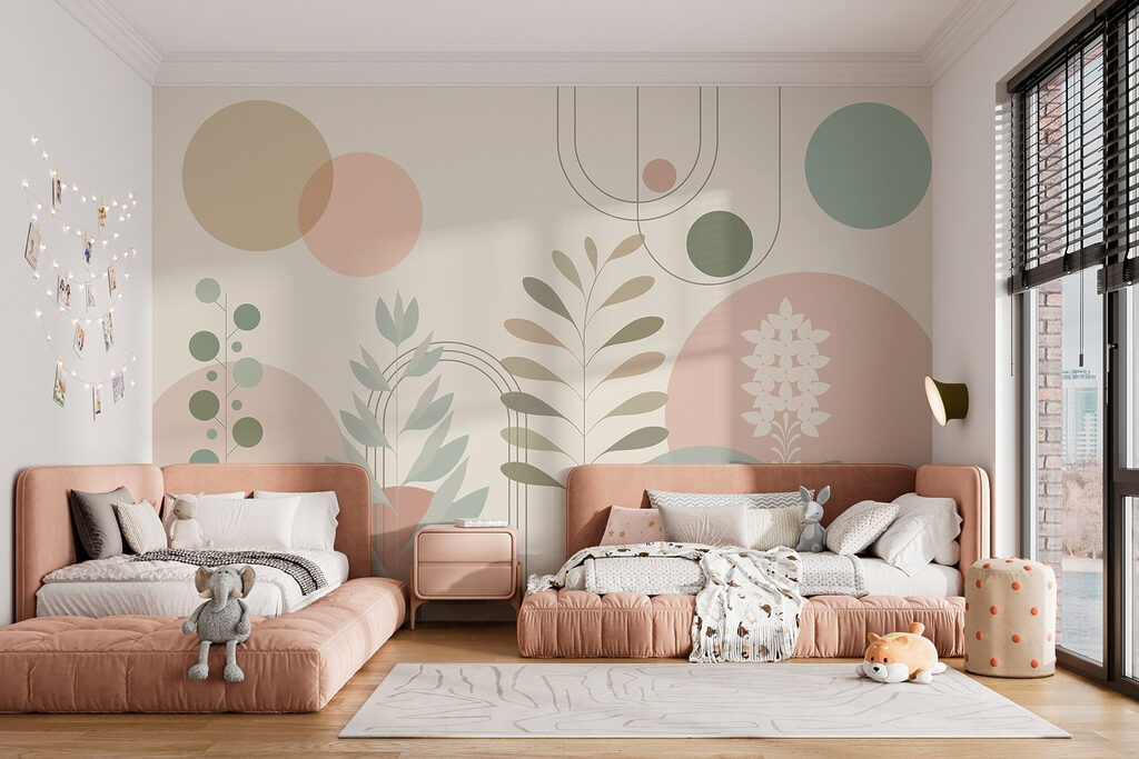 Plantas junto a círculos — interior 4