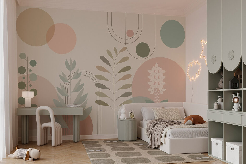 Plantas junto a círculos — interior 3