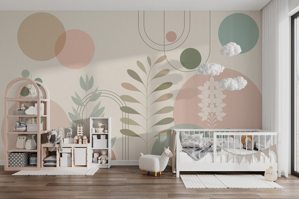 Plantas junto a círculos — interior 2
