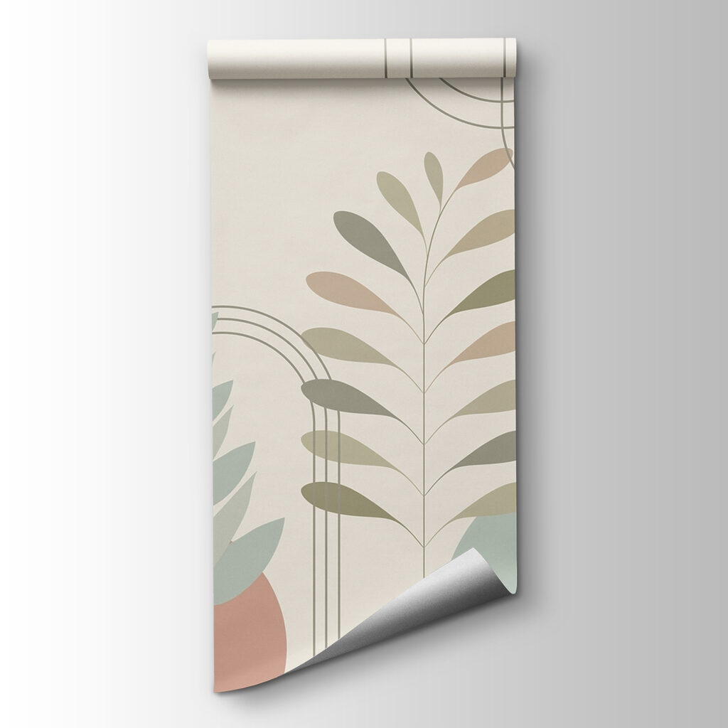 Plantas junto a círculos — vista del producto