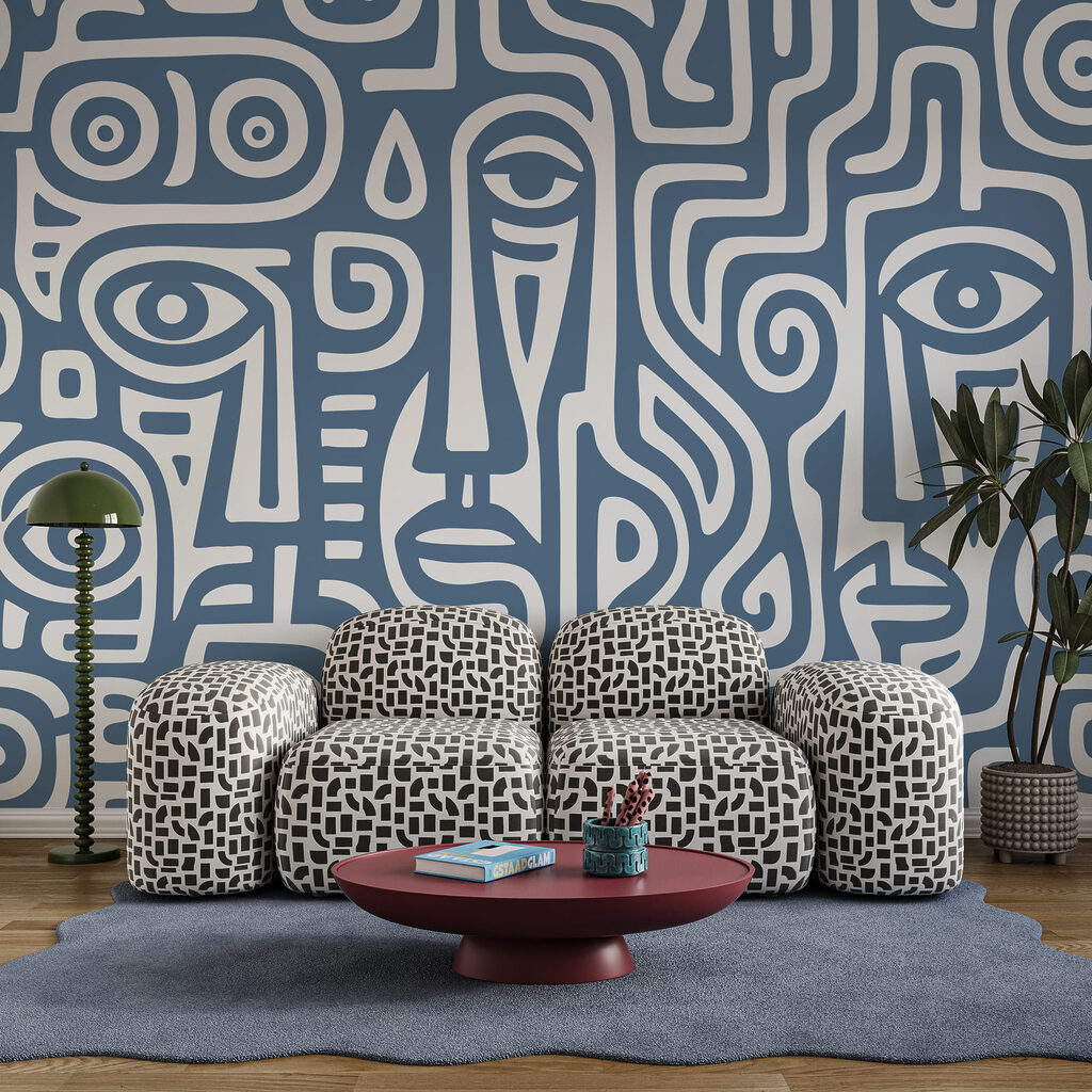 Rostros entre líneas — interior 2
