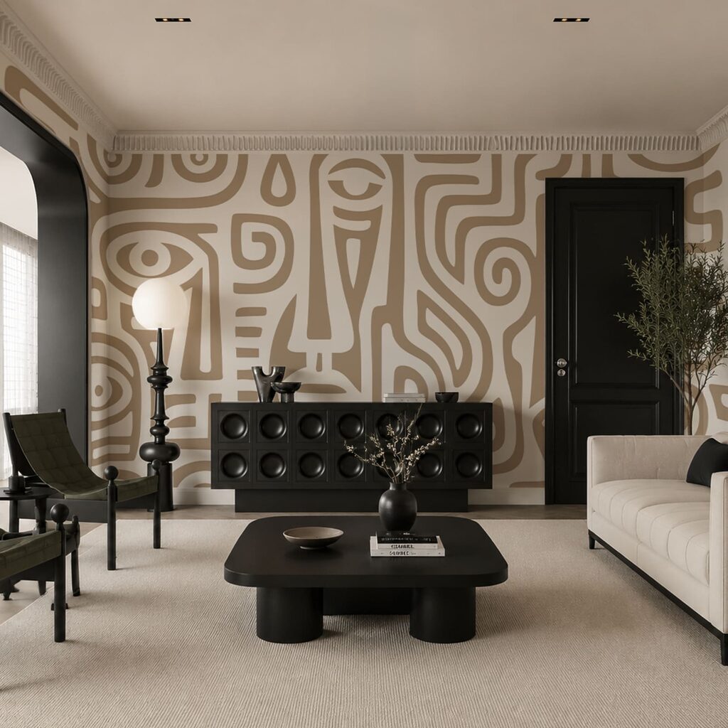 Rostros entre líneas — interior 1