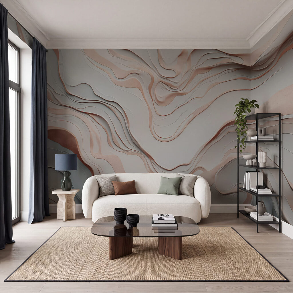 Capas onduladas, bordes claros — interior 1