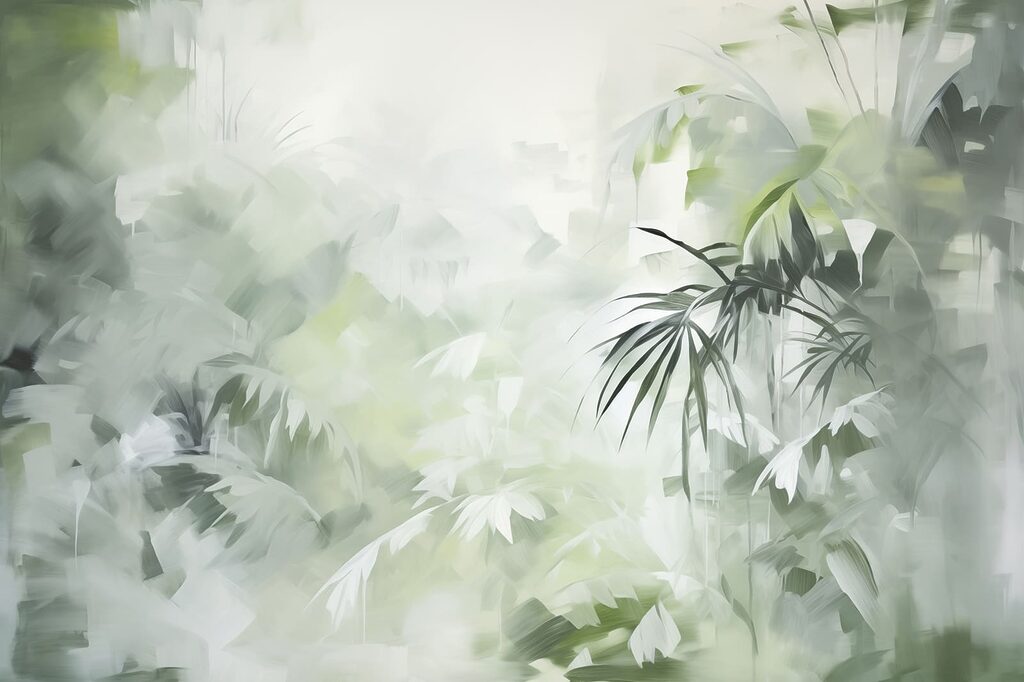 Selva en trazos verdes — diseño completo