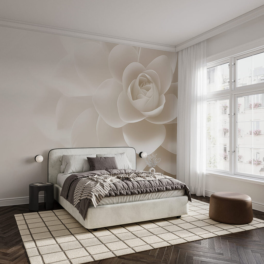 Rosa de pétalos anchos — interior 2