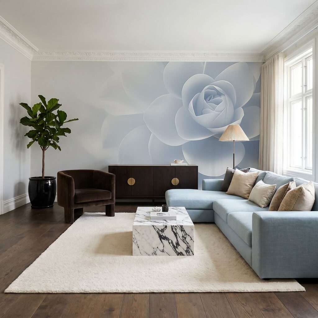 Rosa de pétalos anchos — interior 2