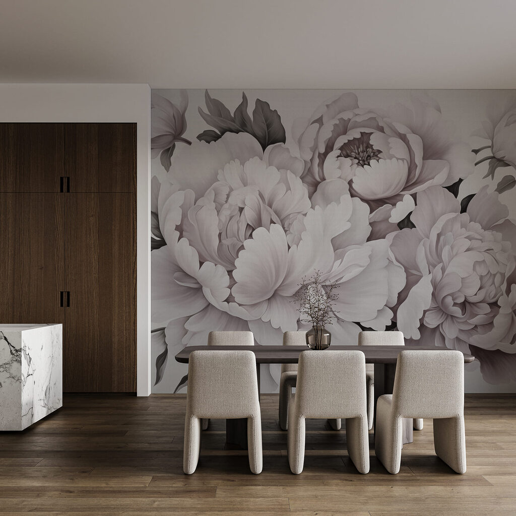 Flores abundantes muy juntas — interior 3