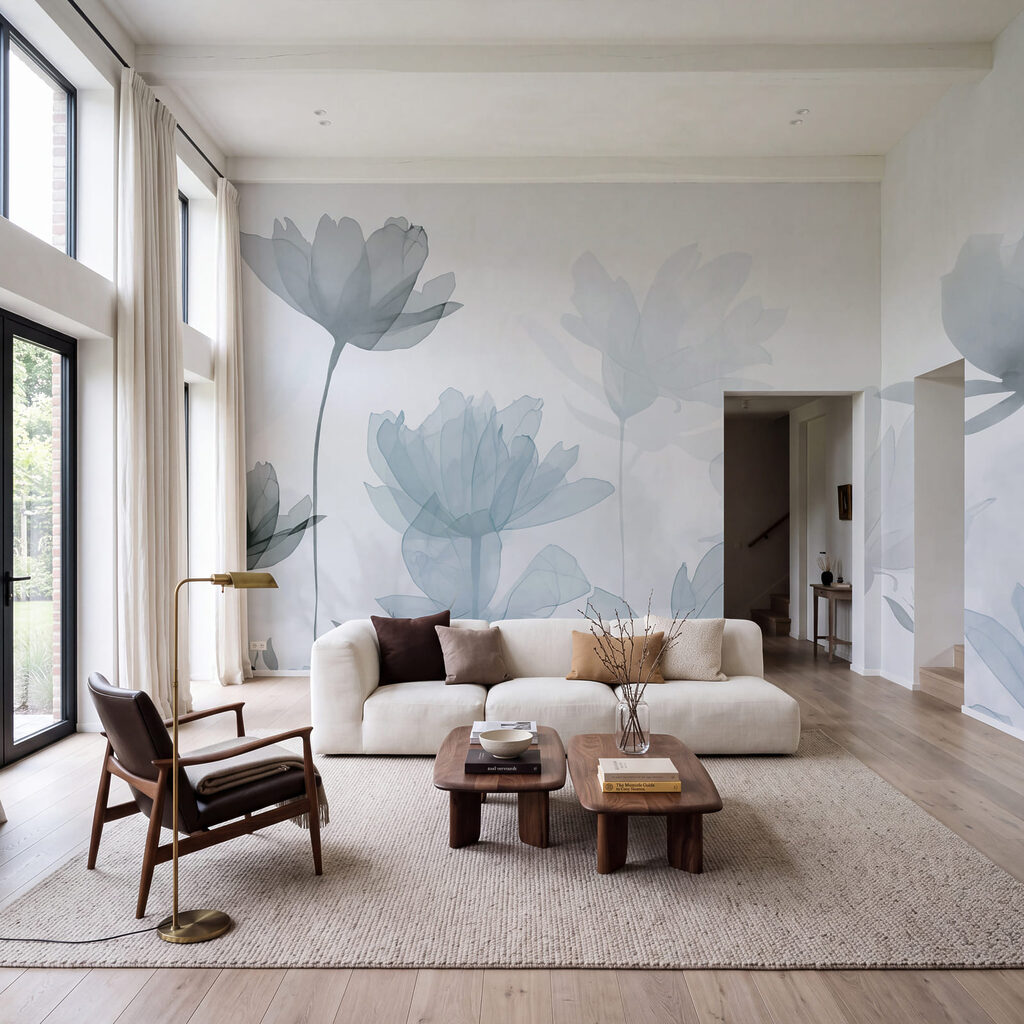 Flores en capas transparentes — interior 3