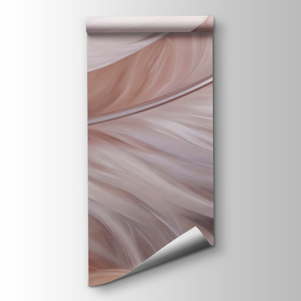 Plumas suaves en rosa — vista del producto