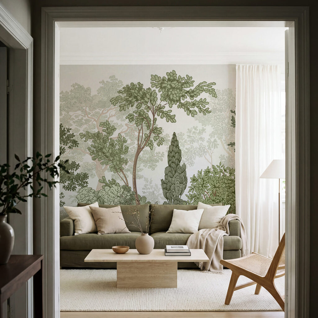 Jardín en líneas finas — interior 2