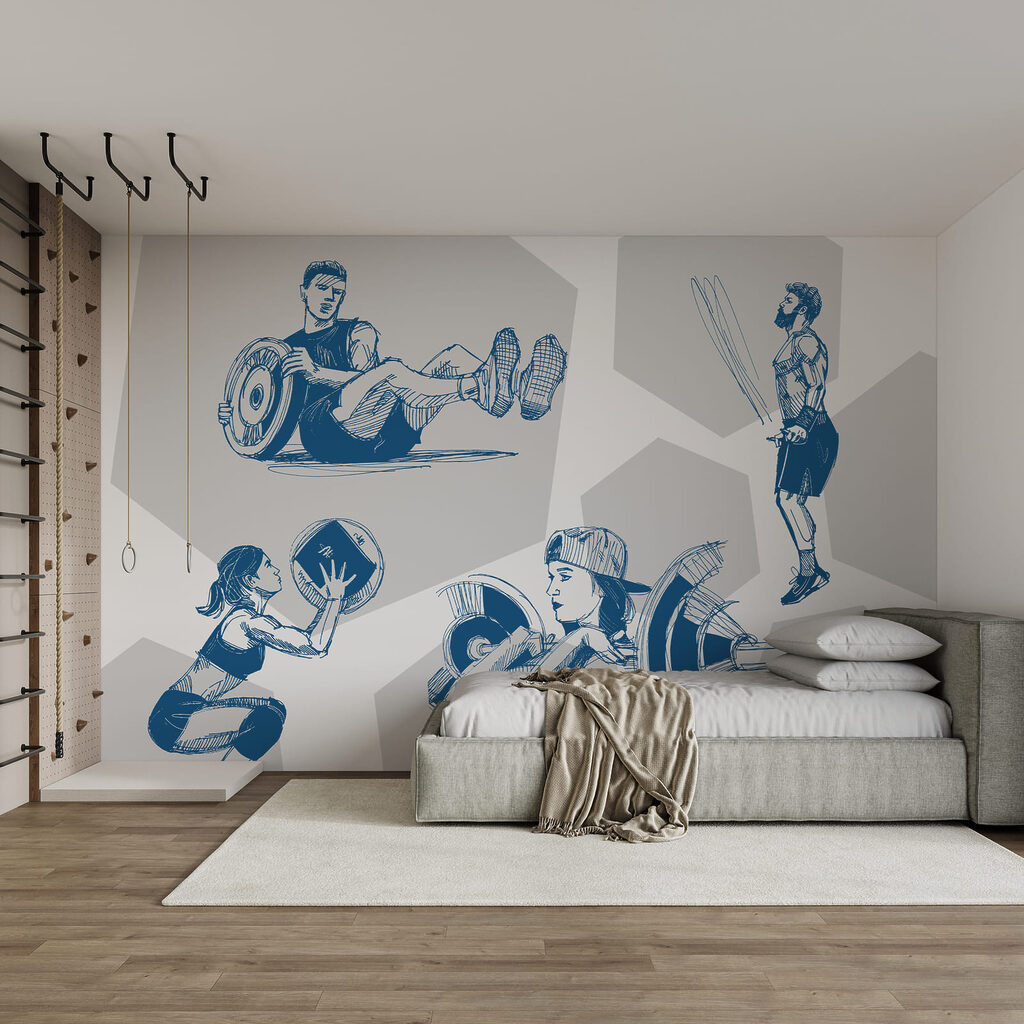Deportistas en movimiento — interior 2