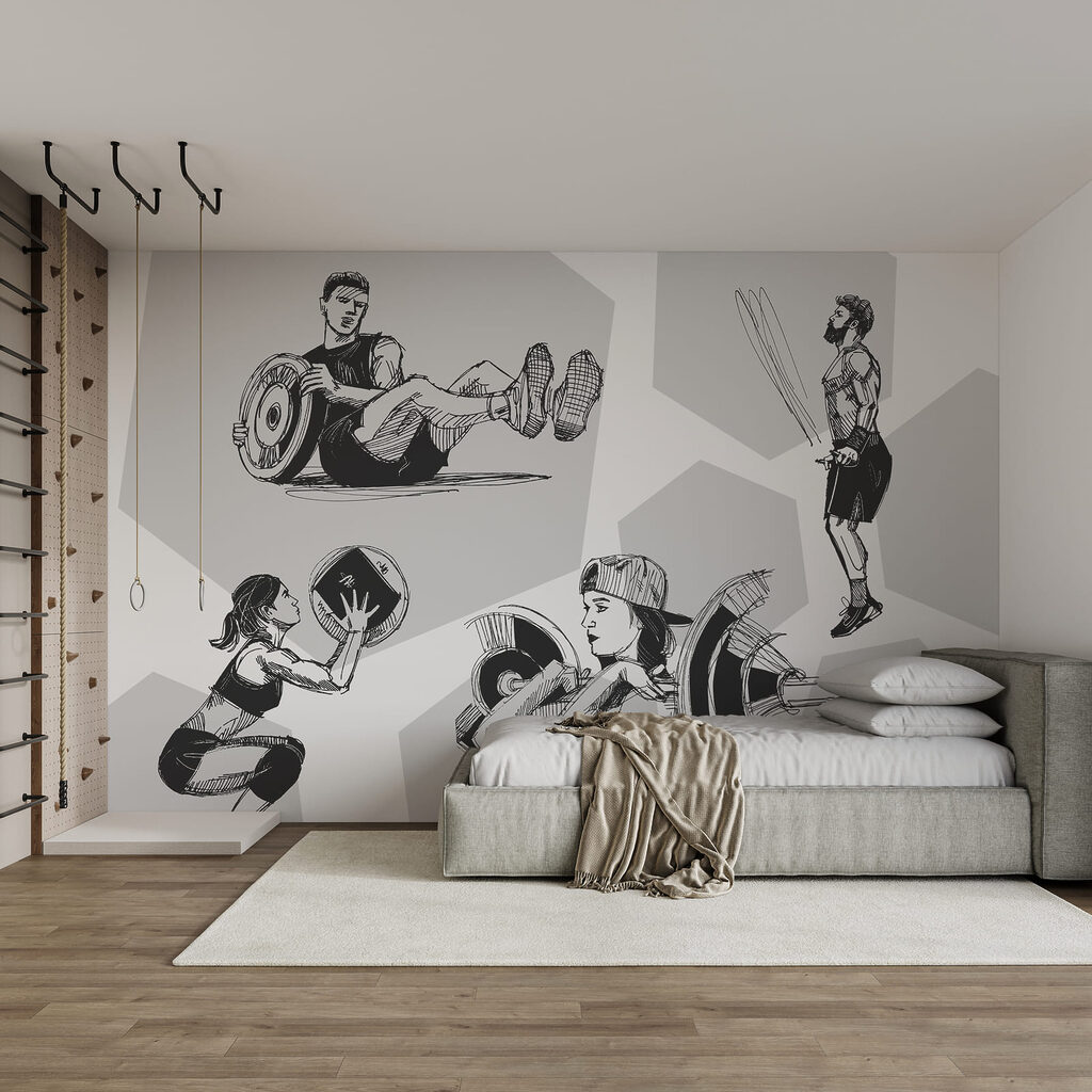Deportistas en movimiento — interior 2