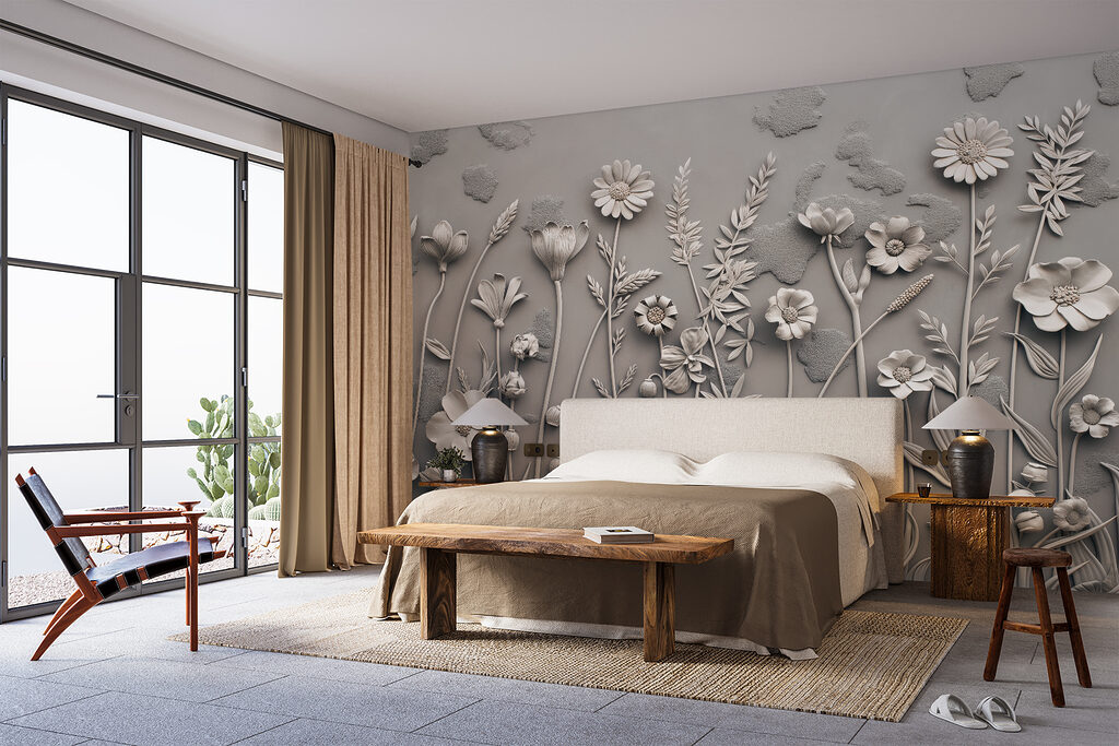 Flores con sombras suaves — interior 2