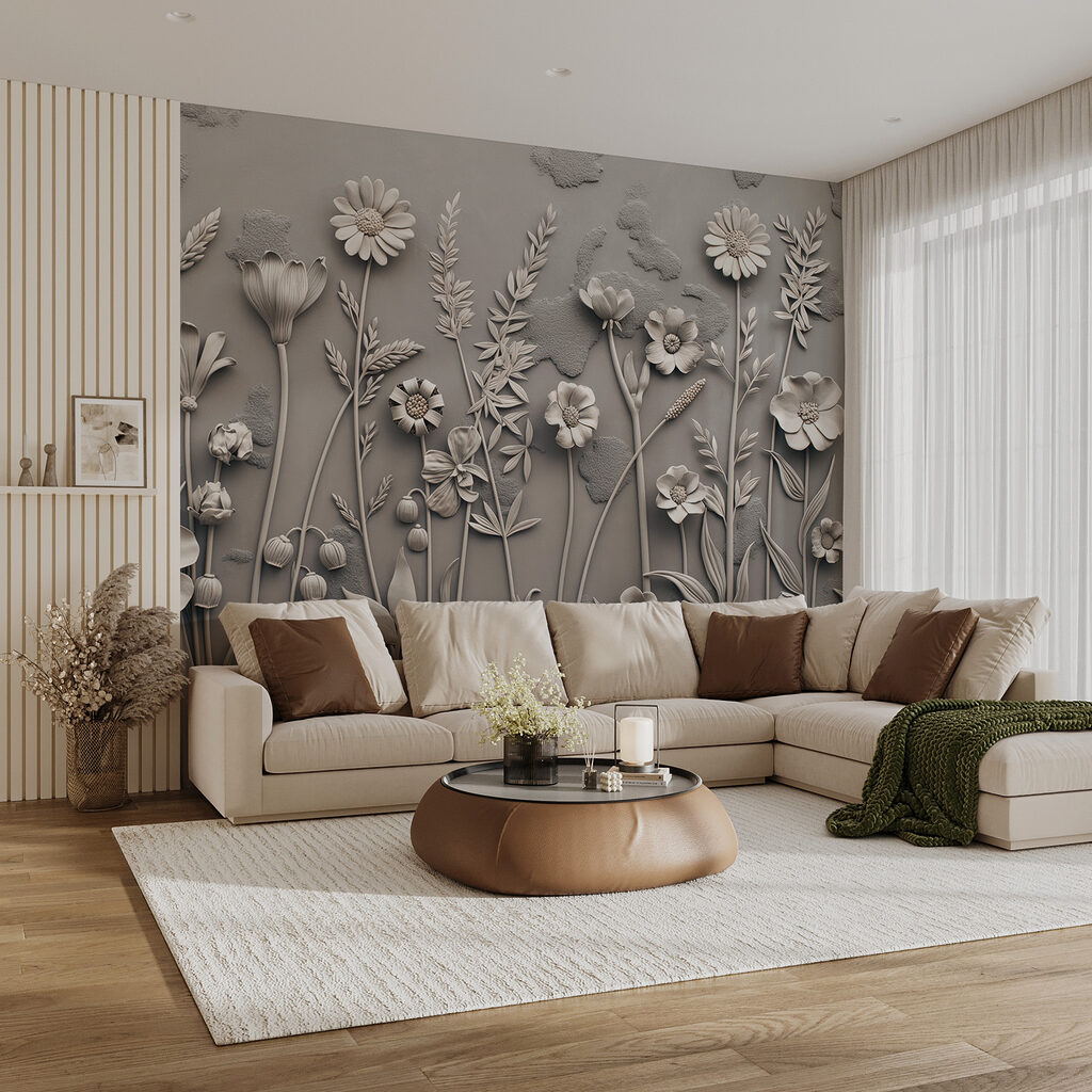 Flores con sombras suaves — interior 3