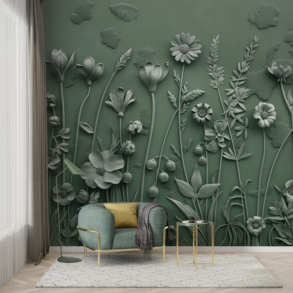 Flores con sombras suaves — interior 2