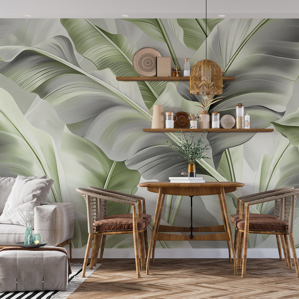 Hojas con pliegues profundos — interior 2
