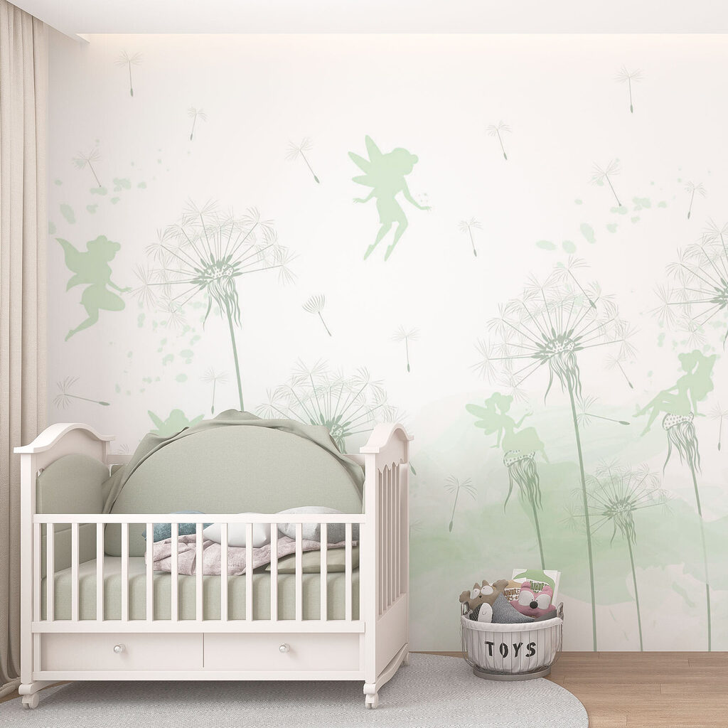 Hadas entre plantas blancas — interior 2