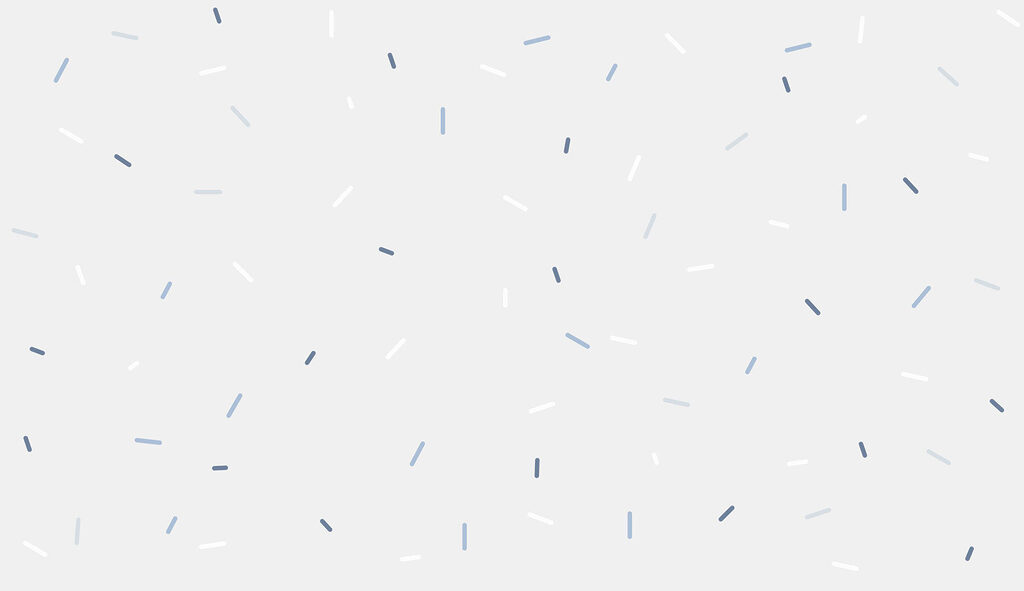 Pequeñas rayas dispersas — diseño completo