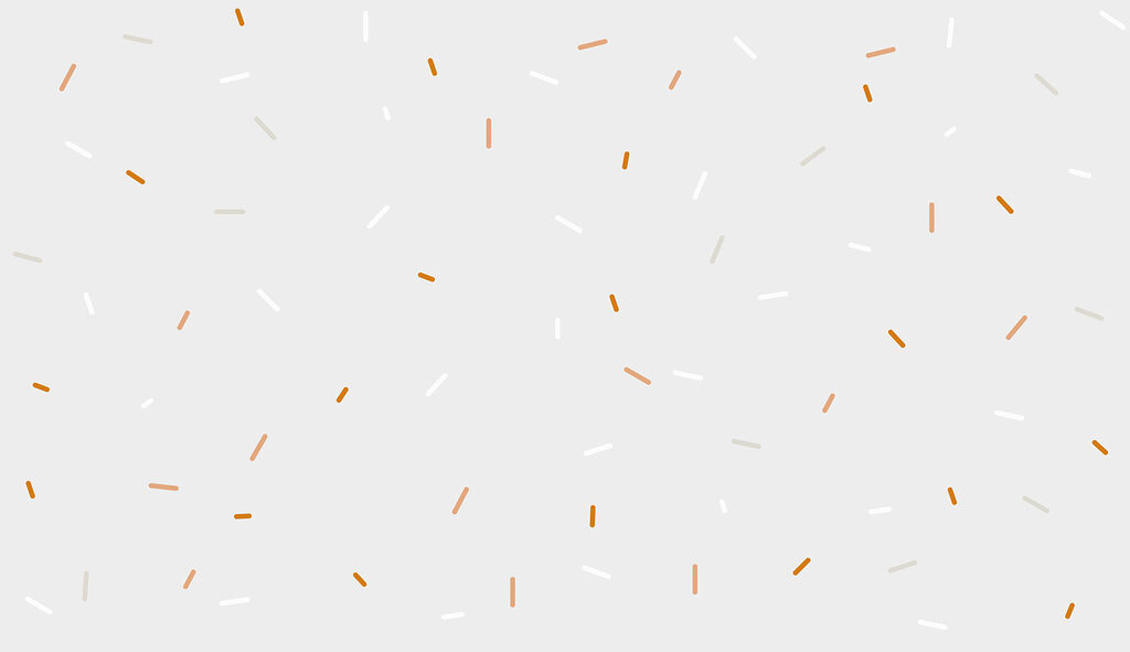Pequeñas rayas dispersas — diseño completo