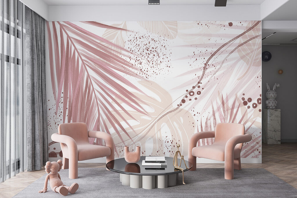 Hojas de palma punteadas — interior 5