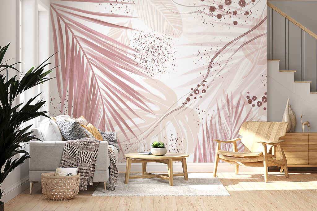 Hojas de palma punteadas — interior 6