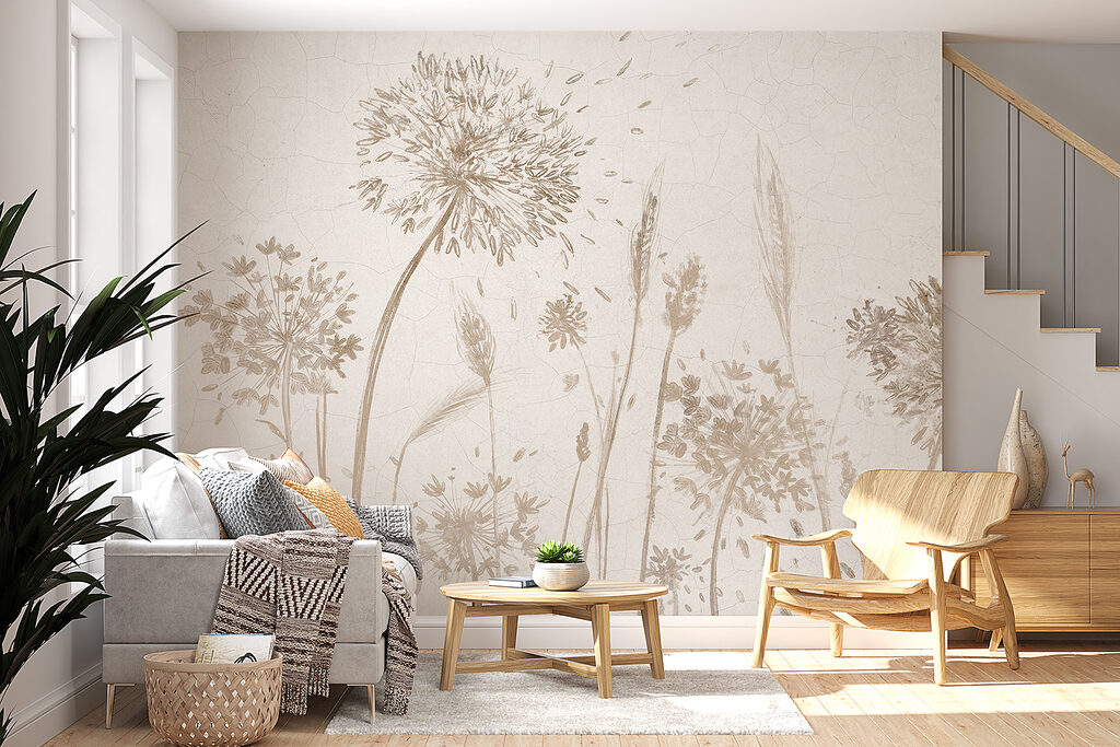 Flores secas en beige — interior 6