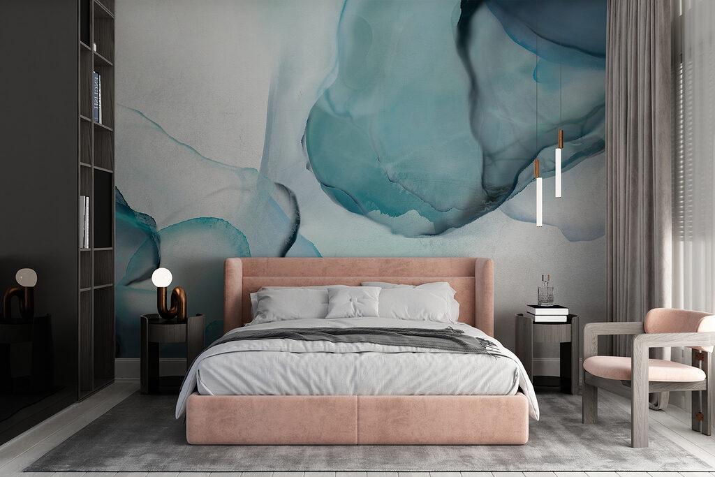 Tinta azul con vetas — interior 1