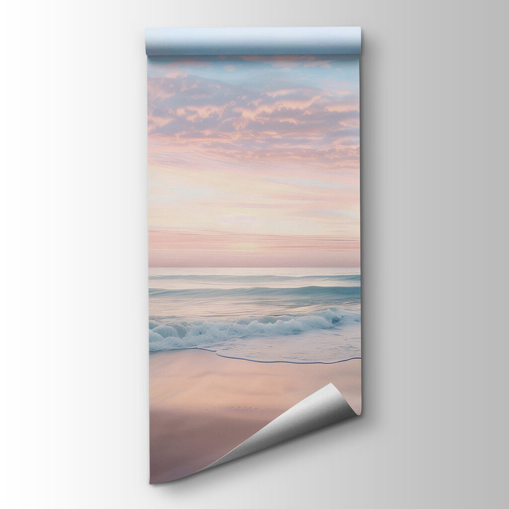 Atardecer en la playa — vista del producto
