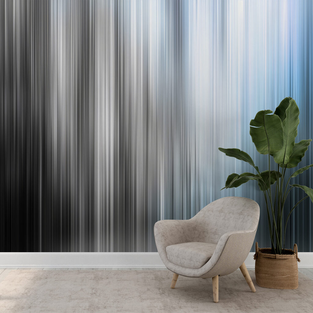 Franjas de luz verticales — interior 2