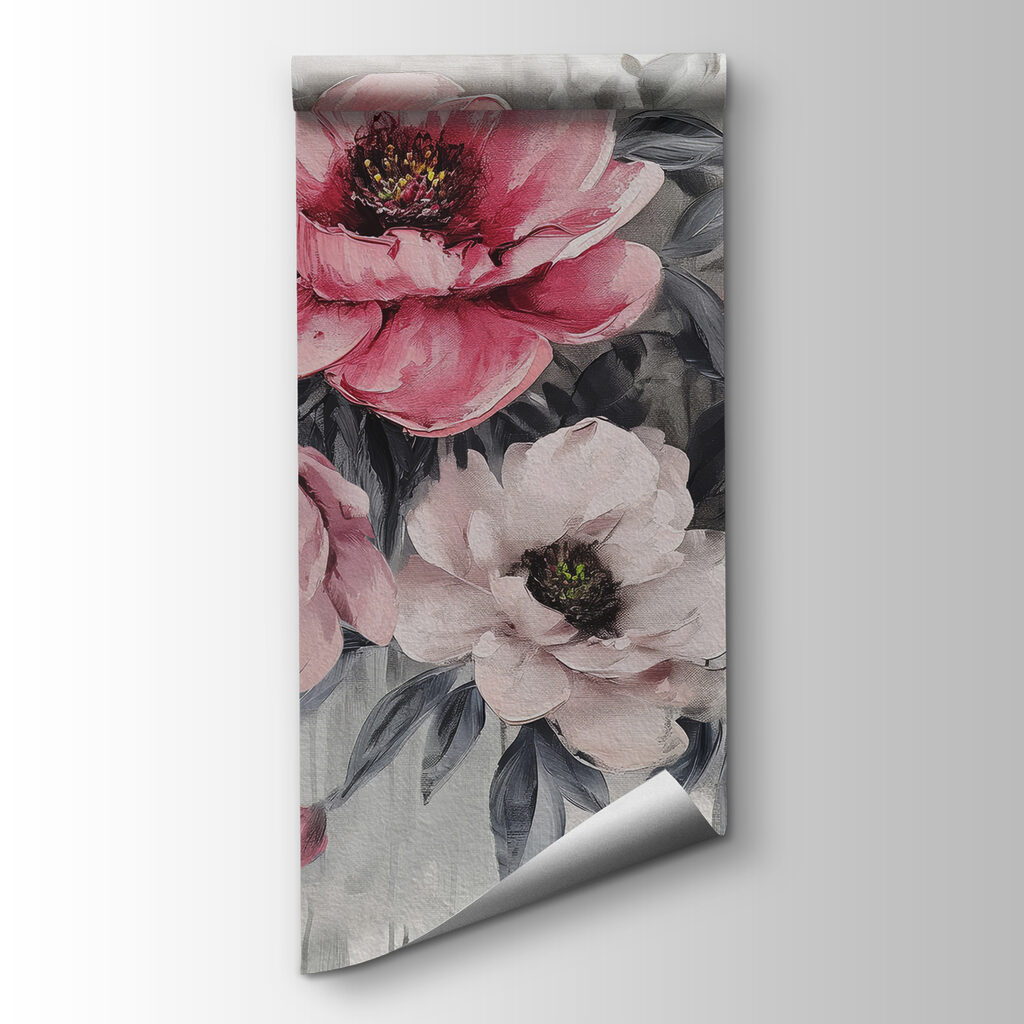 Flores sobre pintura corrida — vista del producto