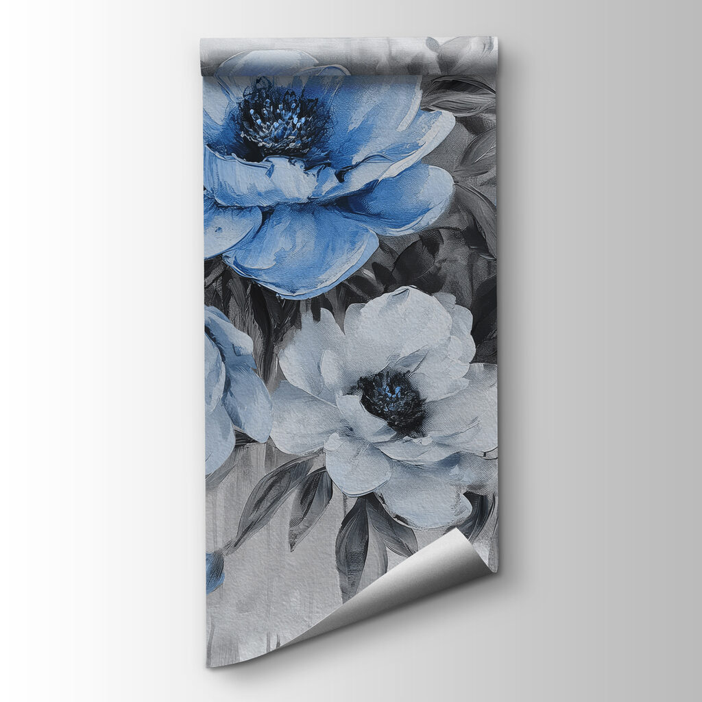 Flores sobre pintura corrida — vista del producto
