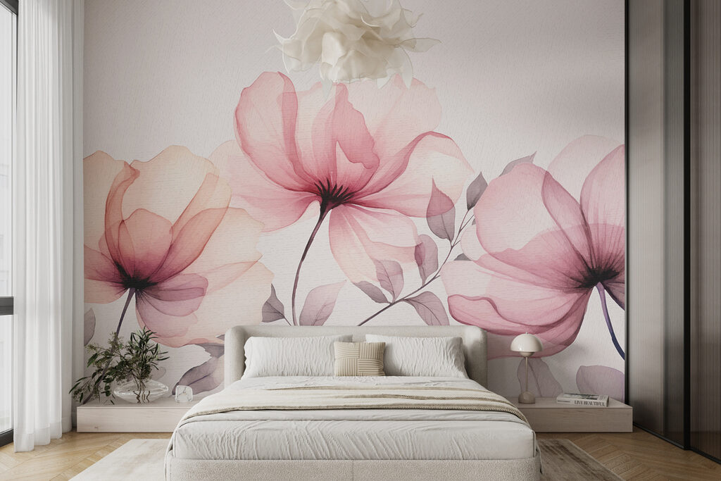 Flores abiertas sobre tallos — interior 1