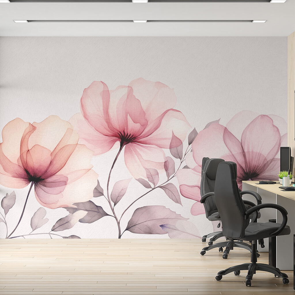 Flores abiertas sobre tallos — interior 2