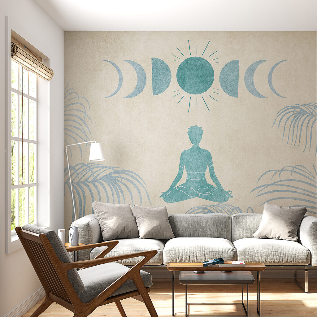 Meditación bajo la luna — interior 1