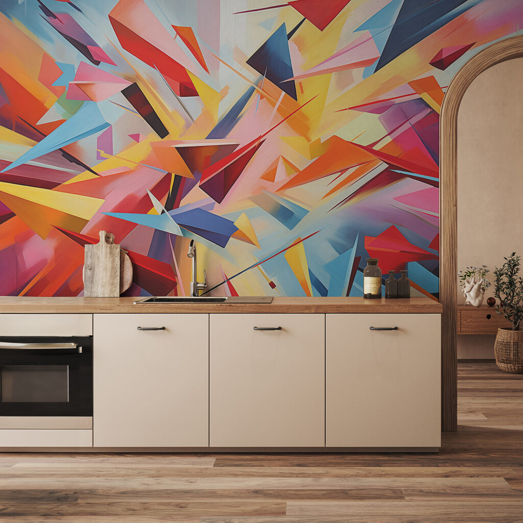 Triángulos en movimiento — interior 2