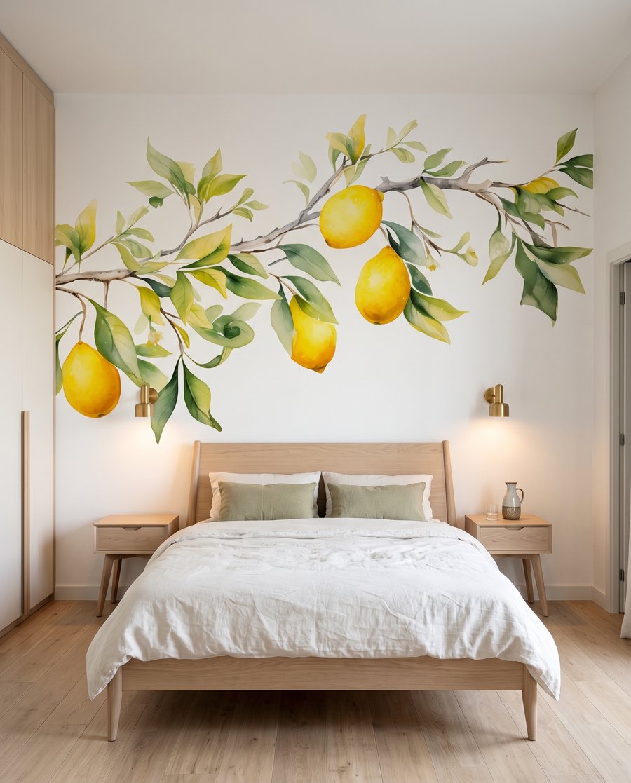 Limones con hojas verdes — interior 2