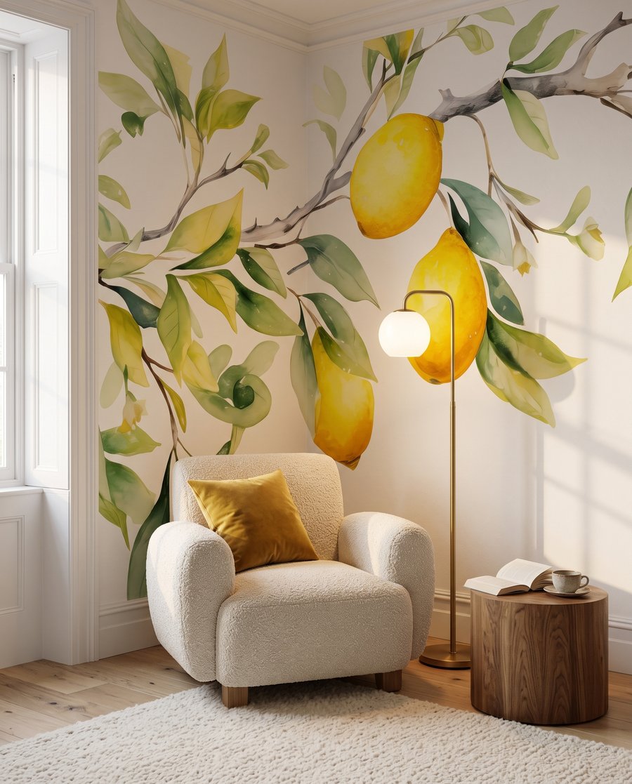 Limones con hojas verdes — interior 3