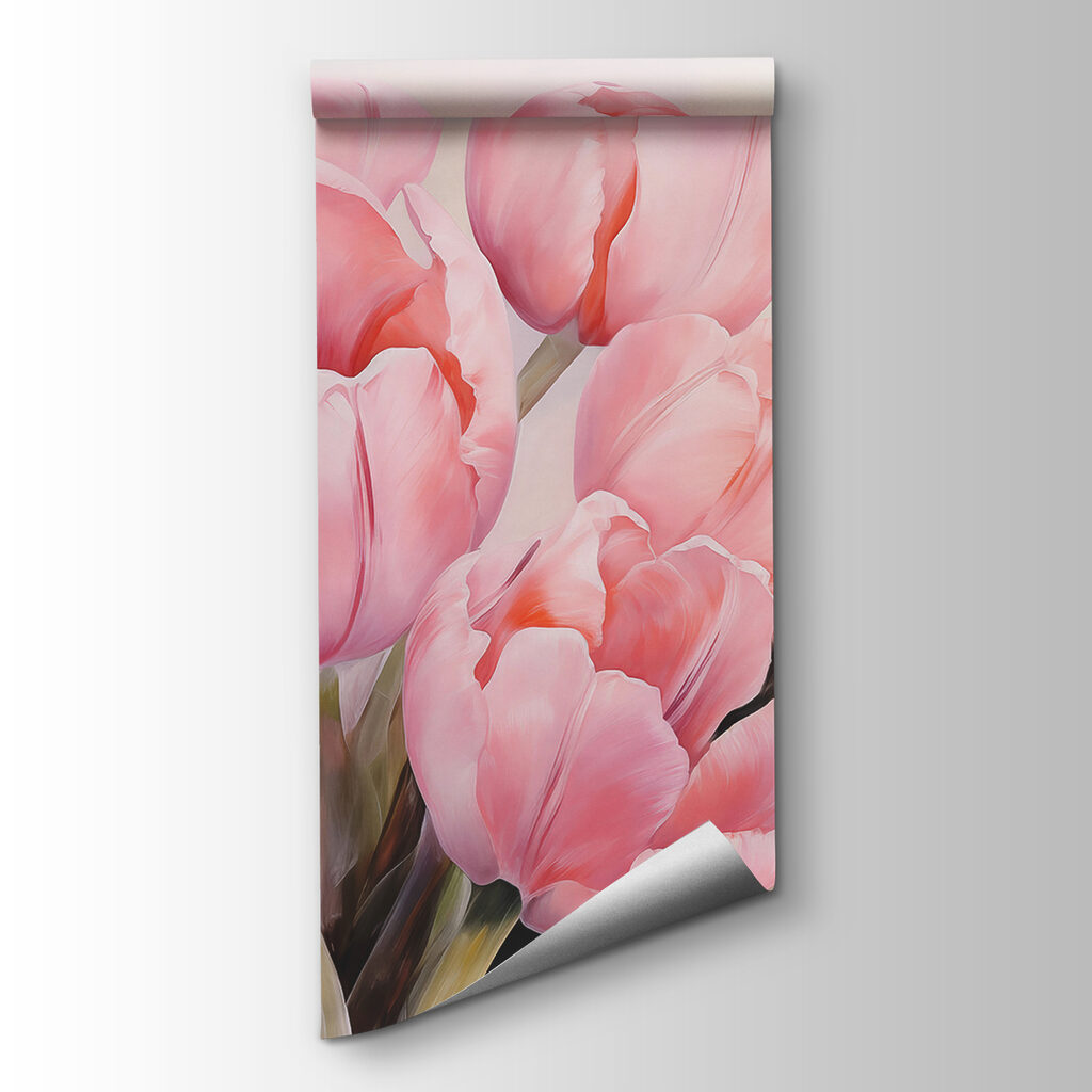 Tulipanes rosas apretados — vista del producto
