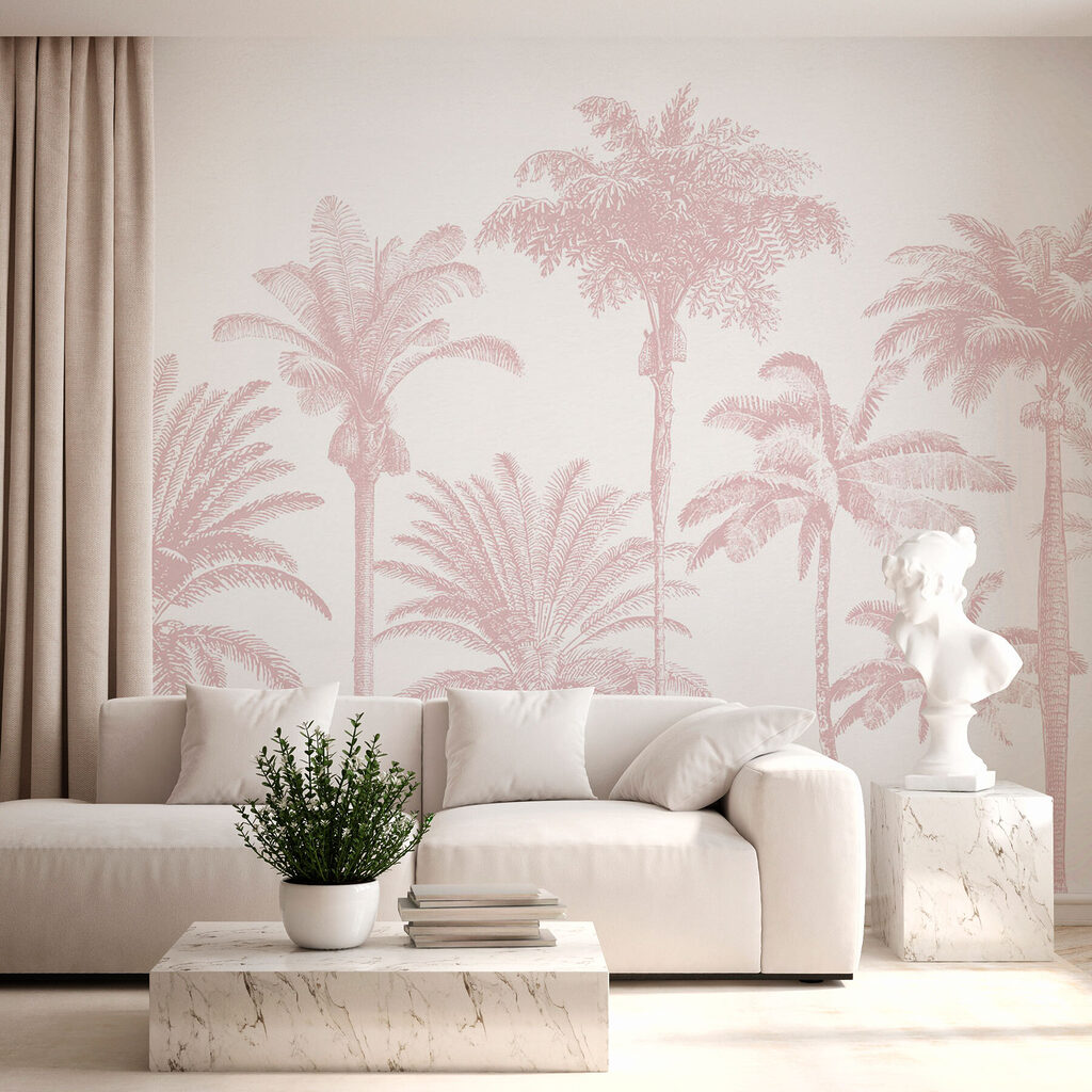 Palmeras en líneas finas — interior 2