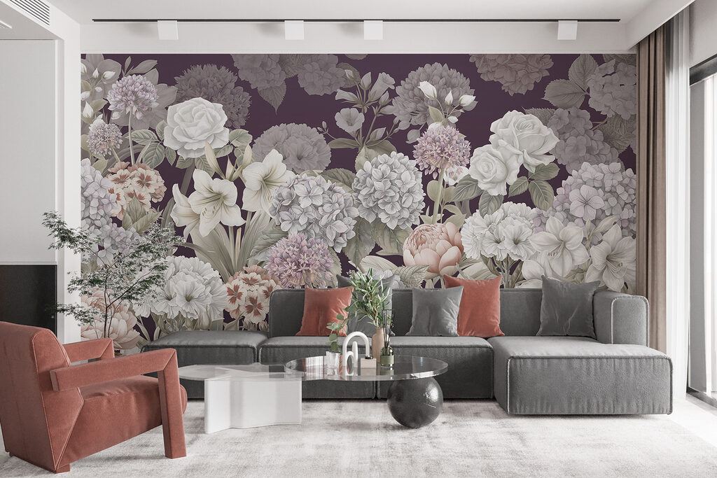 Flores de jardín suaves — interior 2
