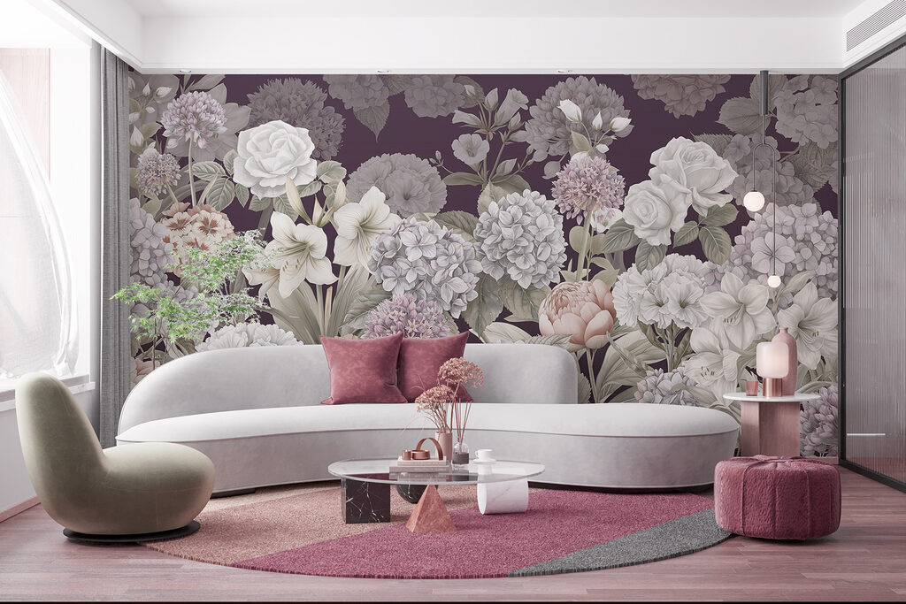 Flores de jardín suaves — interior 3