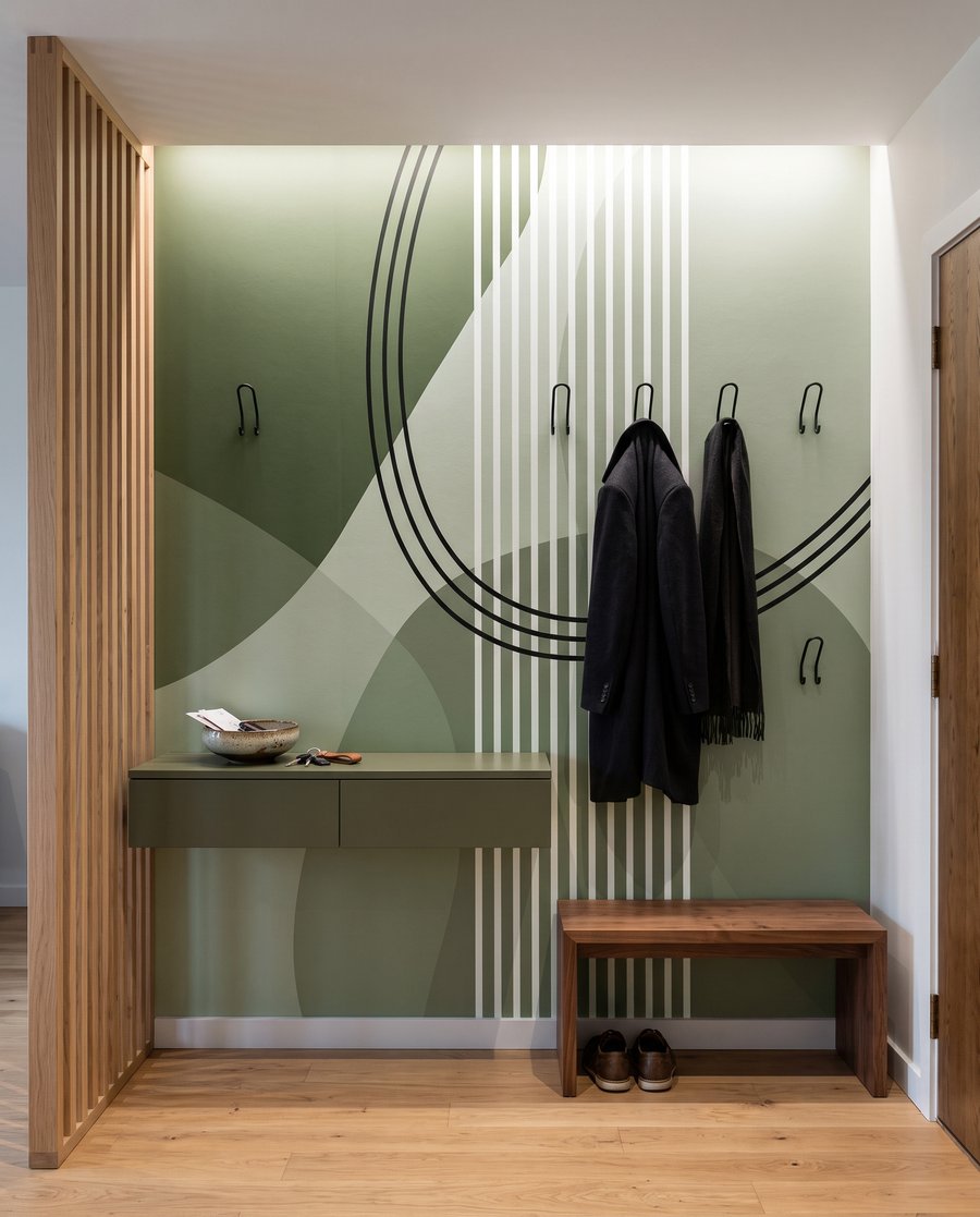 Curvas cruzadas por líneas — interior 4