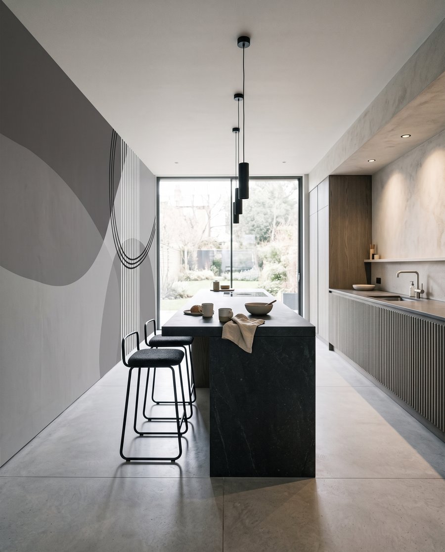 Curvas cruzadas por líneas — interior 4