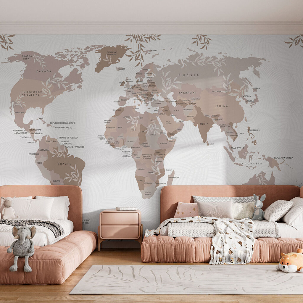 Mapa botánico del mundo — interior 1
