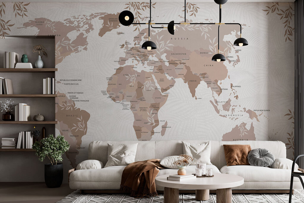 Mapa botánico del mundo — interior 2