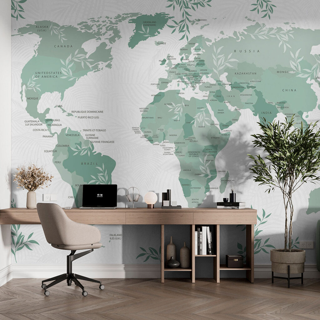 Mapa botánico del mundo — interior 2