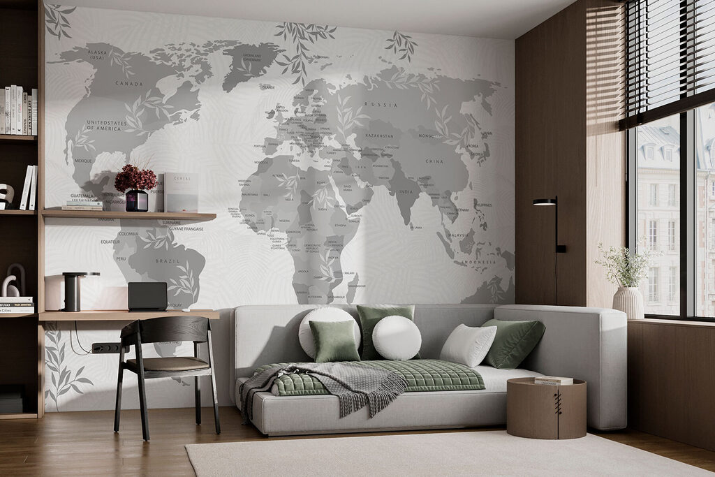 Mapa botánico del mundo — interior 1