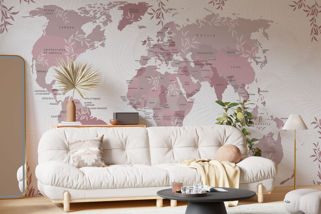 Mapa botánico del mundo — interior 1