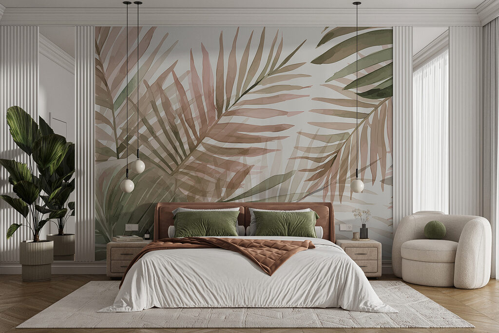 Palmas en verde oliva — interior 2