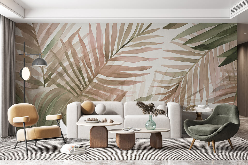 Palmas en verde oliva — interior 4